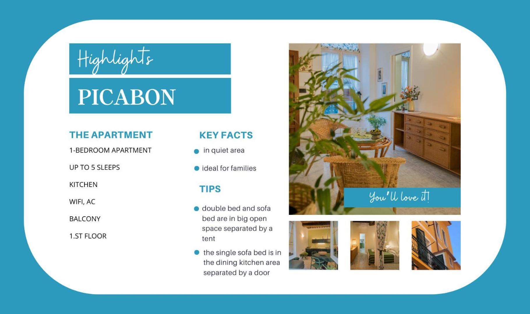 Picabon Apartment With Ac And Balcony Monterosso al Mare Eksteriør billede